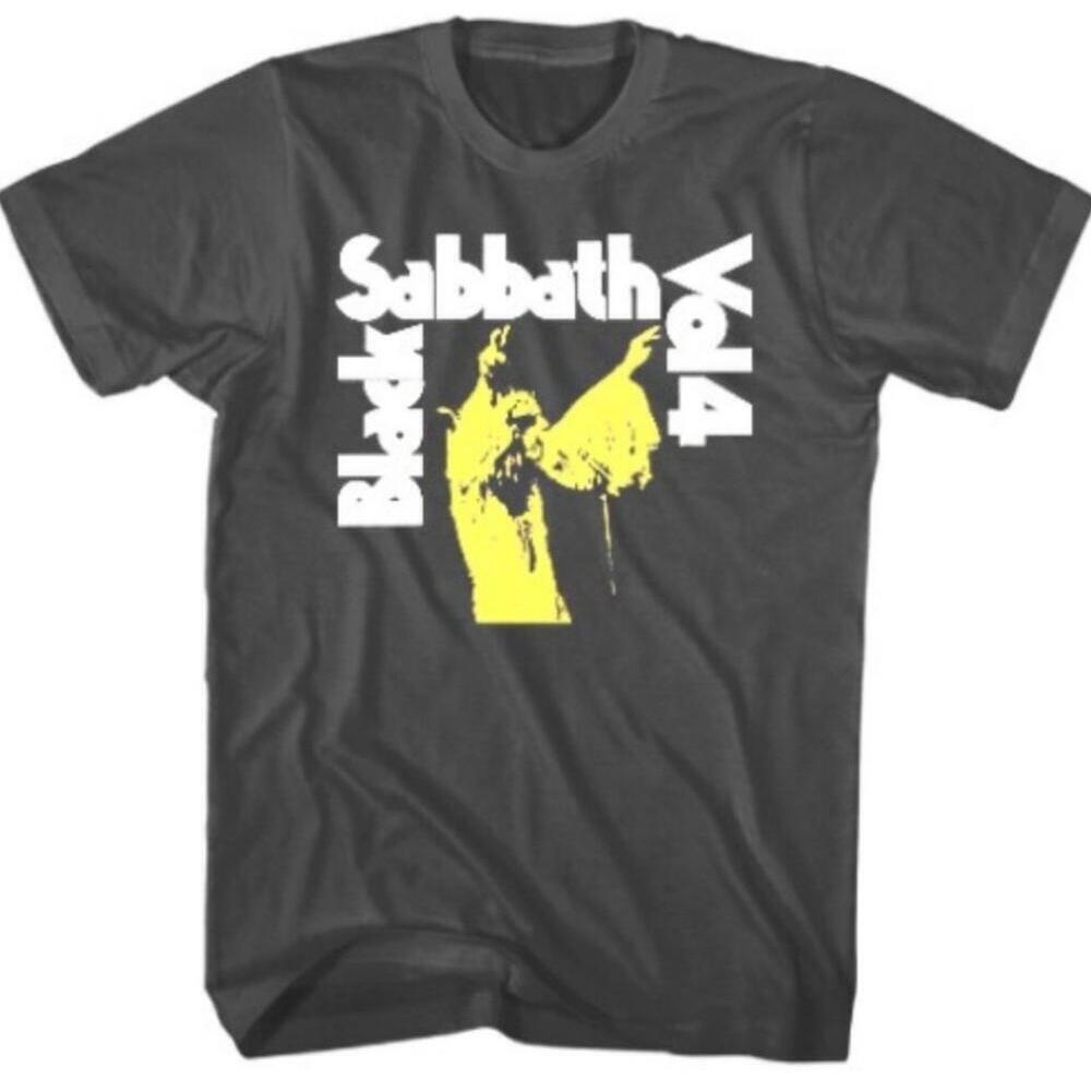 Distressed Black Sabbath Vol 4 Gray Shirt